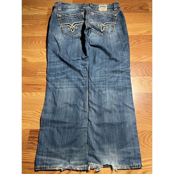 Y2K Rock Revival Alex Relaxed Straight Jeans - Picture 3 of 8